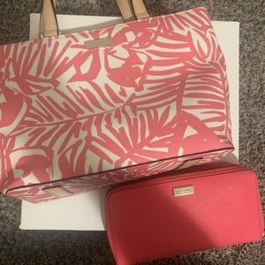 Kate spade purse and wallet